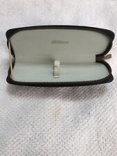 PELIKAN CUSTODIA IN PELLE PER DUE PENNE ,NERA,VINTAGE,ASTUCCIO,BOX PELIKAN