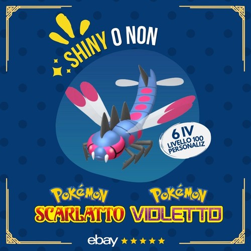 Yanmega shiny non 6 - 6, iv