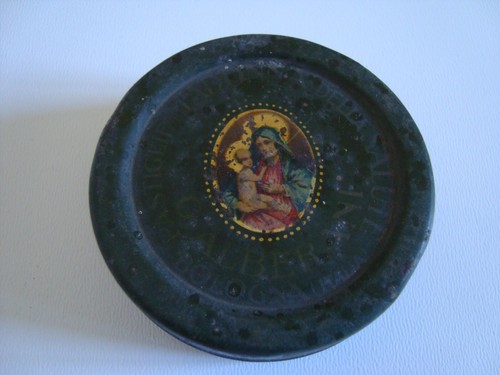 Antica scatolina tonda - , in