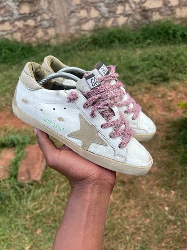 Golden goose superstar sneaker - golden,