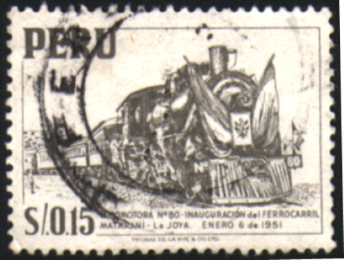 15681 francobollo perù - 15681,