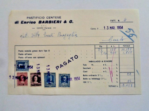 Pastificio centese enrico - di,