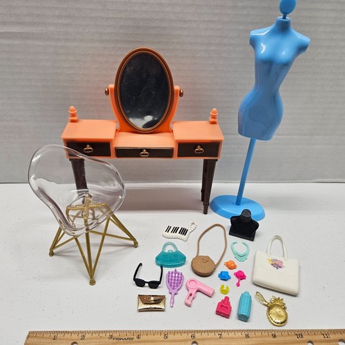 Barbie getting ready vanity - barbie,