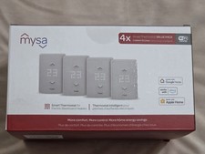 4 x Mysa Smart Thermostat V2