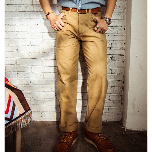 Pantaloni chino uomo - , rosso