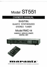 Marantz user manual manuale
