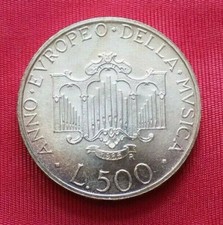 A) 500 Lire 1985 FDC Musica 