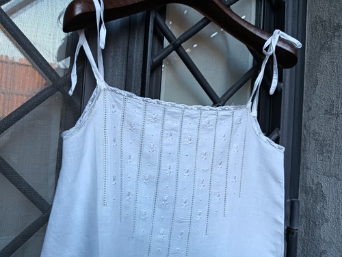 Camicia notte ricamata - notte,