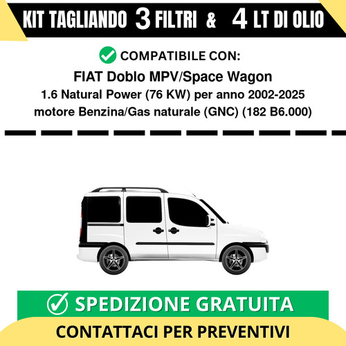 Tagliando per fiat doblo - tagliando,