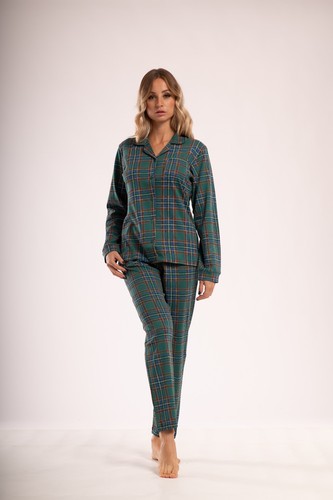 Pigiama donna caldo - in, cotone