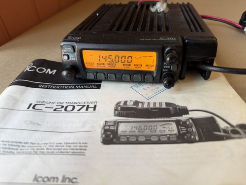 Radio icom 207h 70cm - radio, ic-207h