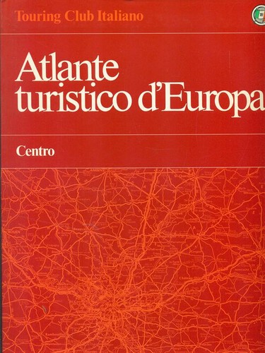 Atlante turistico europa - atlante, d'europa
