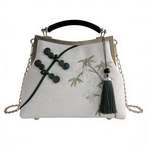Anopo clutch ricamata - clutch,