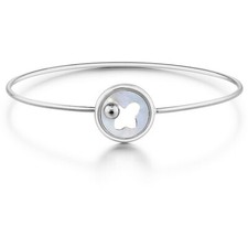 Bracciale rigido donna acciaio