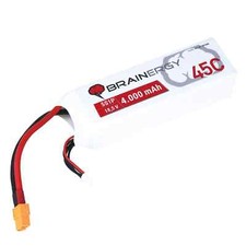 Batteria BRAINERGY LiPo 5s1p 18,5V 4000mAh 45C XT60 Yuki Model 801080