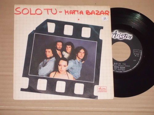 Matia bazar solo - matia, 7"