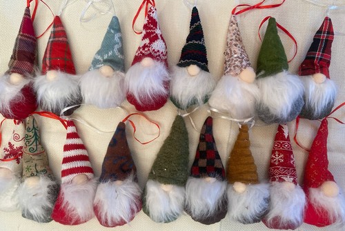 gnomi di natale fatti a mano