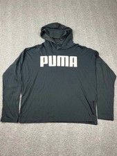 Puma Black Long Sleeve Hooded