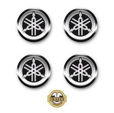 4 ADESIVI YAMAHA LOGO RESINATI