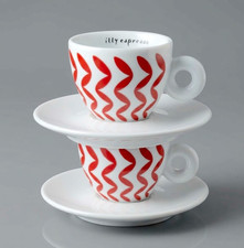 2 tazzine Illy cup ESPRESSO by