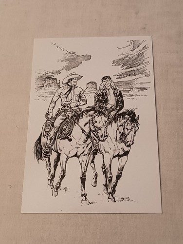 Tex mister cartolina 1948 - e, no