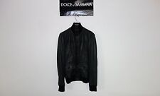 Bomber Dolce&Gabbana in pelle etichetta nera 48 IT 38 US (M-L) MadeInIT 2490€