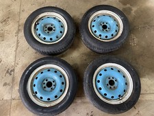 5x Cerchi attacco Fiat 5,5J x 14 con gomme