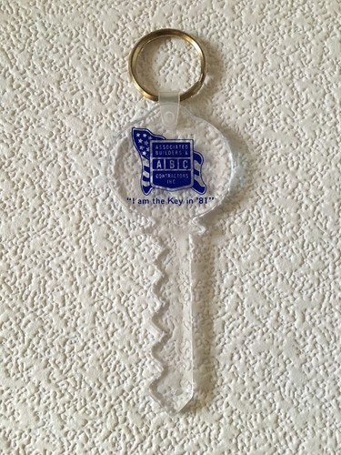 Portachiavi vintage abc - vintage,