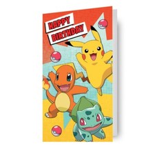 Carta Compleanno Pokemon