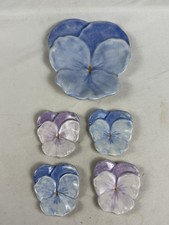 Set piatti ceramica pansy - 5,