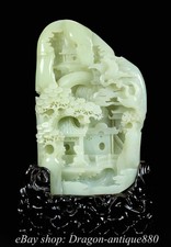 Vecchia gru cinese di pino di