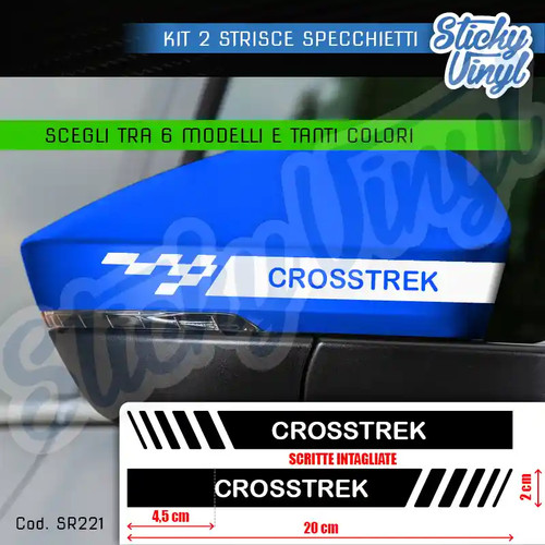 Adesivi strisce specchietti - strisce,