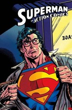 Copertina fumetto Superman 8x12 pollici stampa artistica in metallo DC COMICS 07