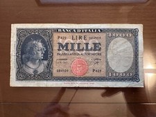 BANCONOTA LIRE 1000 ITALIA