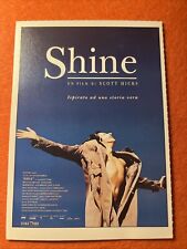 MINI LOCANDINA FILM CIAK COLLEZIONE SHINE 