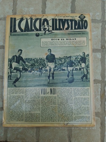Calcio illustrato 1946 - calcio,