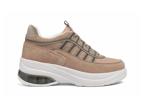 Fornarina sneaker taupe e - fornarina,