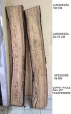 TAVOLE ULIVO PIALLATE M4