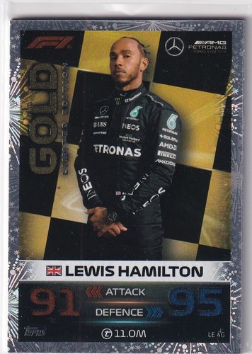 Scheda topps turbo attax - topps, f1