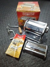 Macchina per pasta Imperia in scatola rullo manuale mai usata