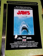 Jaws Lo Squalo A3 40x30Cm