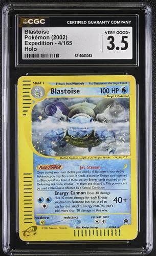 Carta pokemon cgc - cgc, 3.5