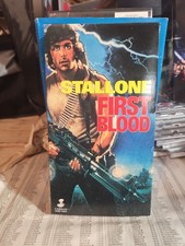 Rambo First Blood VHS Tape