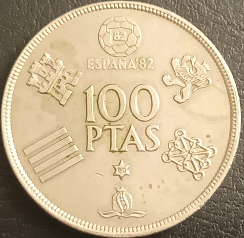 Spagna grossa moneta 100 - spagna,