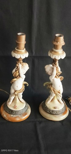 Coppia porta lampade - coppia,