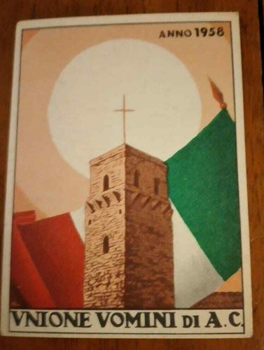 4869 tessera azione cattolica - azione,