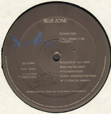 Blue Zone - L.C.A.C. - 1992 - Blue Village - BV 3014 - Italy