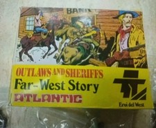 soldatini atlantic 1/32 West 1214 Banditi E Sceriffi 