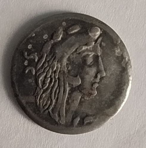 Riproduzione moneta romana - moneta,