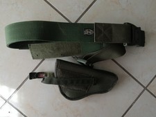 SOFTAIR COMBAT BELT CINTURA CINTURONE VERDE CON FONDINA
